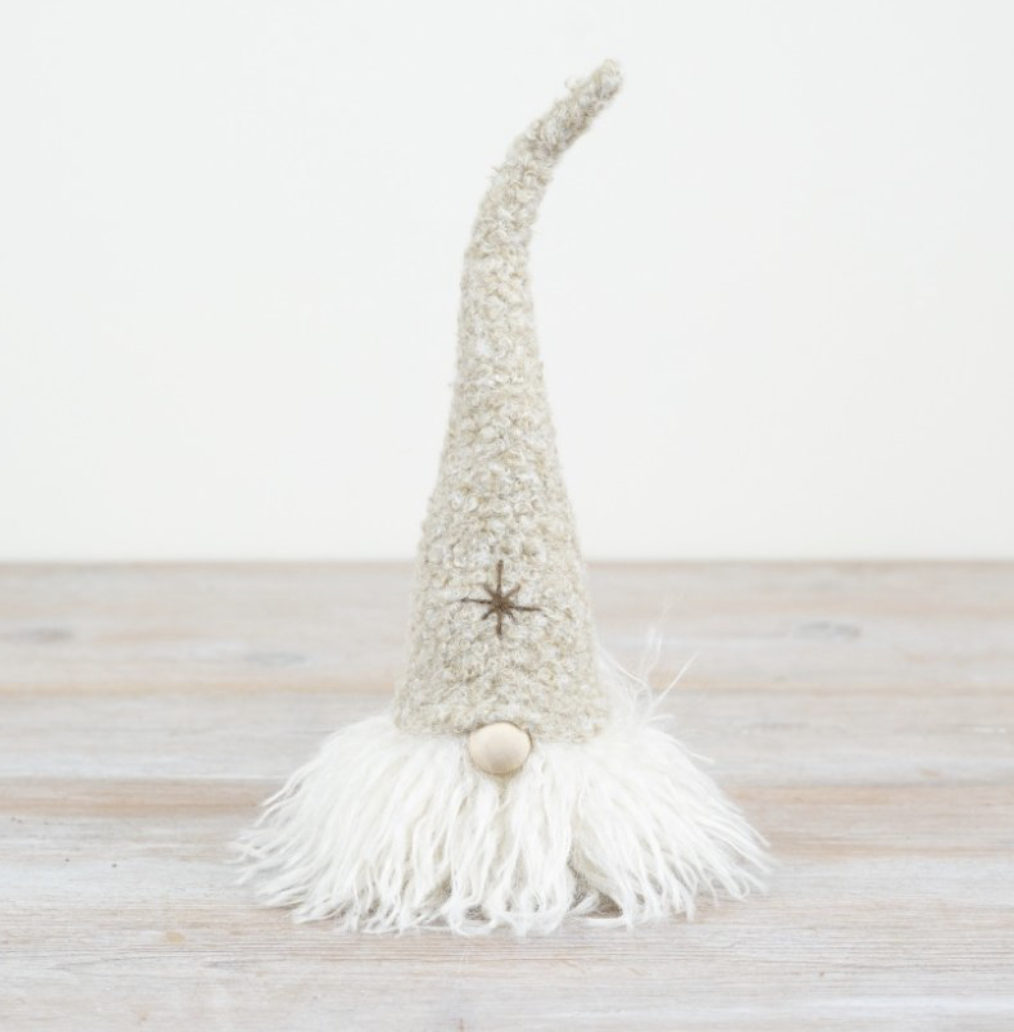 Wooly santa - cream