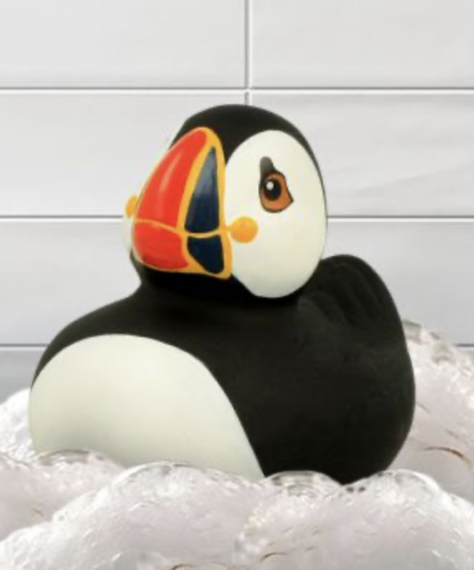 Puffin rubber bath toy 7.5cm