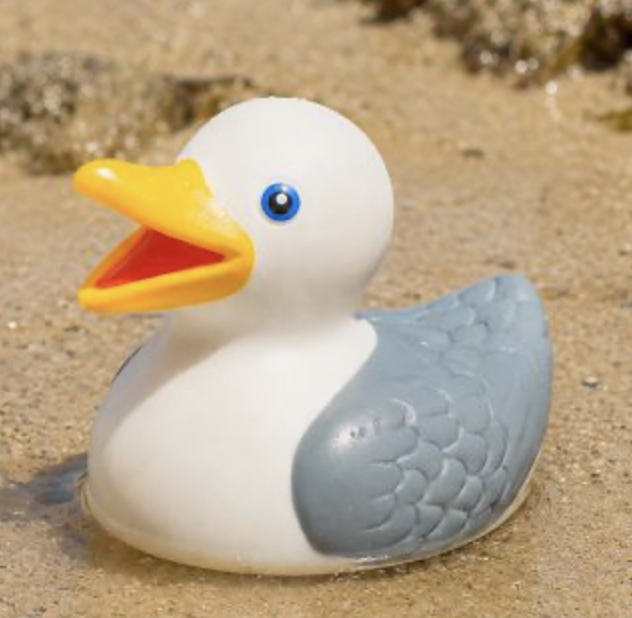 Seagull rubber bath toy 10.5cm