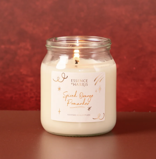 Spiced Orange Pomander Candle