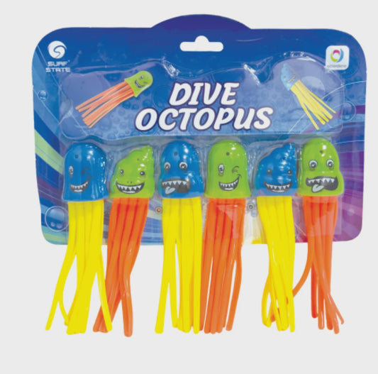 Dive octopus - carded