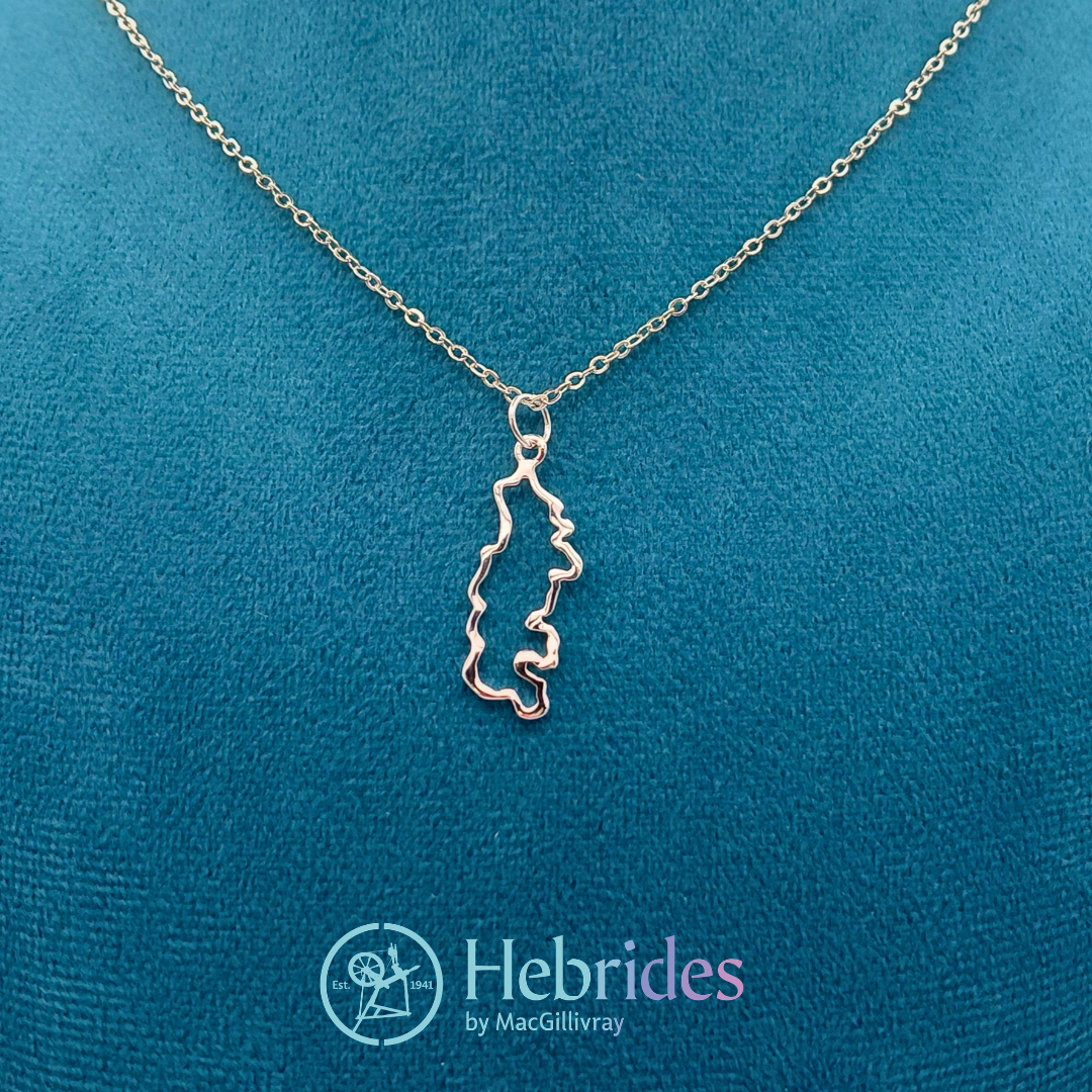 Island Map Jewellery - Necklace with Card