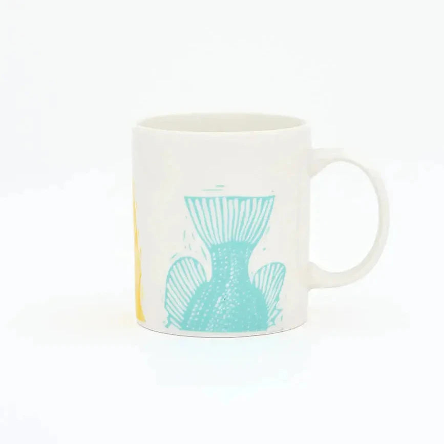 Bright fish mug