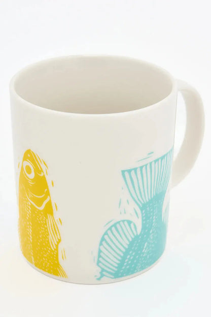 Bright fish mug