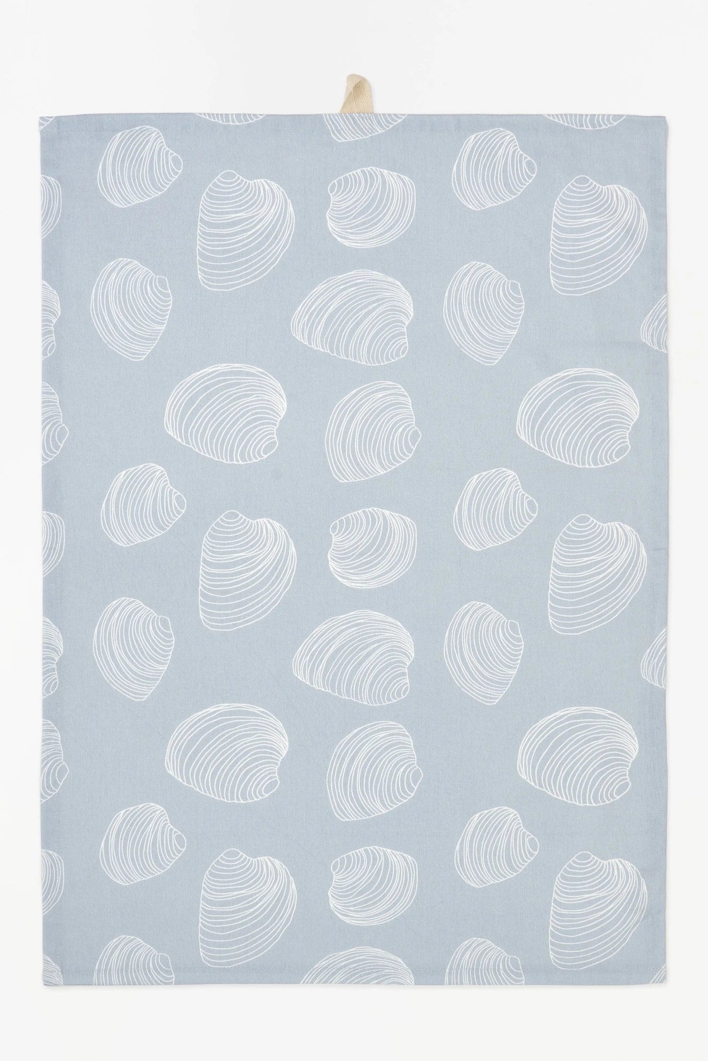 Oysters tea towel