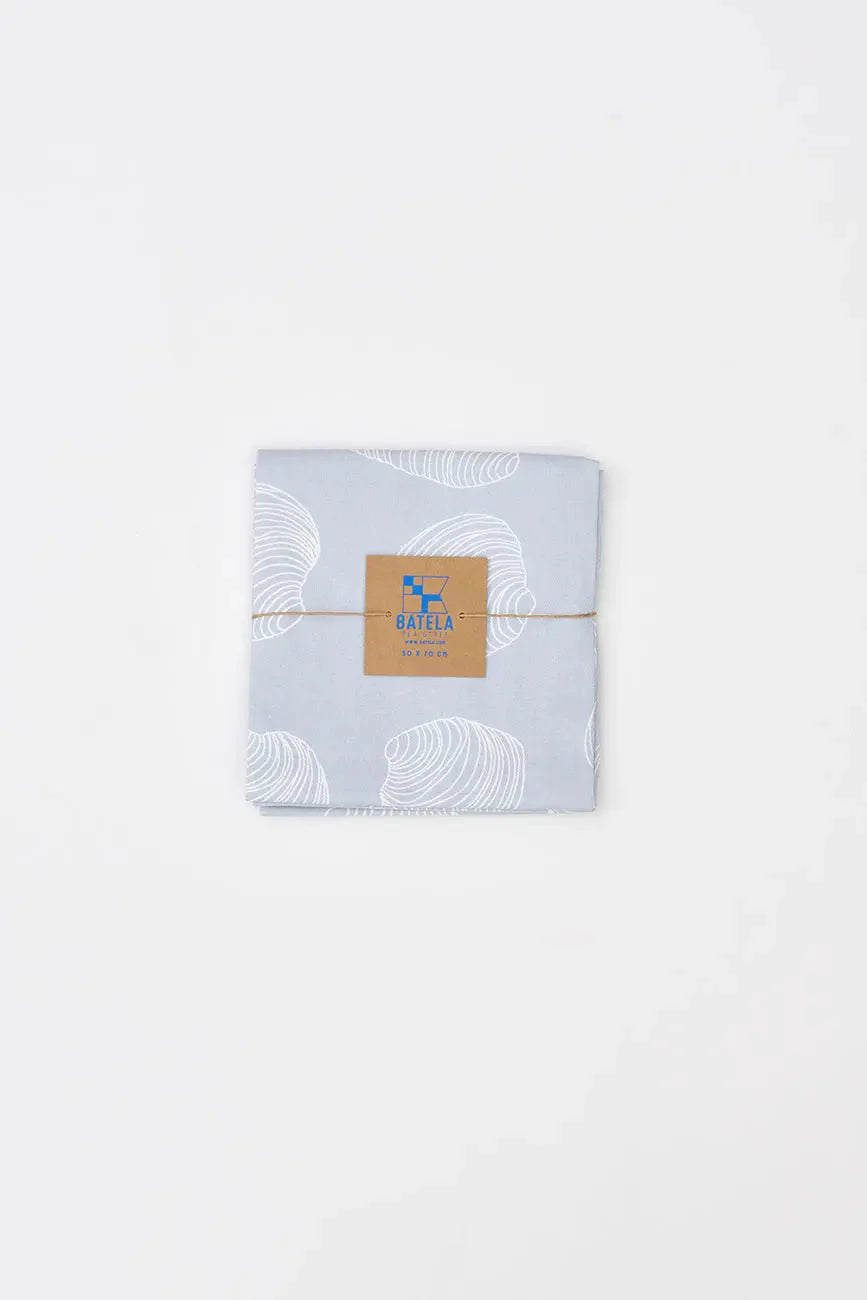 Oysters tea towel