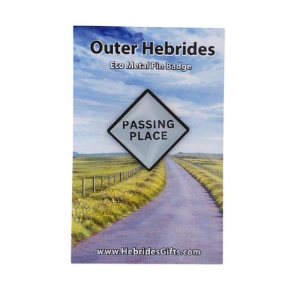 Novelty Road Sign Pin Badge