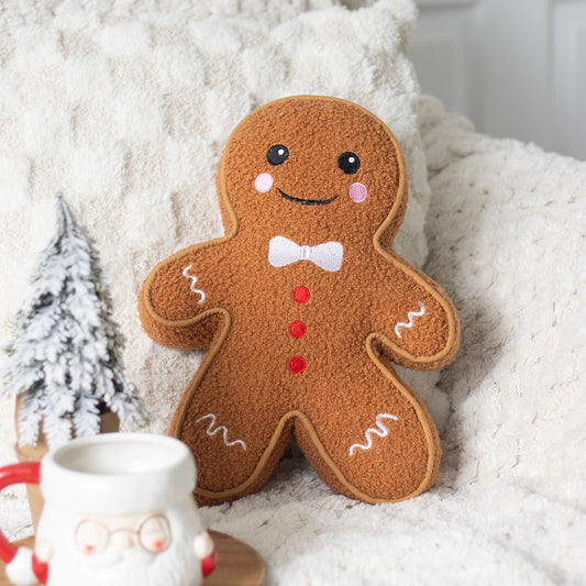 Gingerbread man cushion