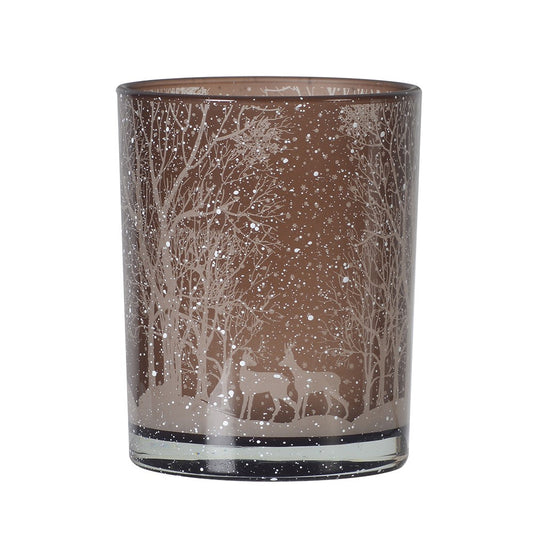 Sm Snowy Deer C.Holder