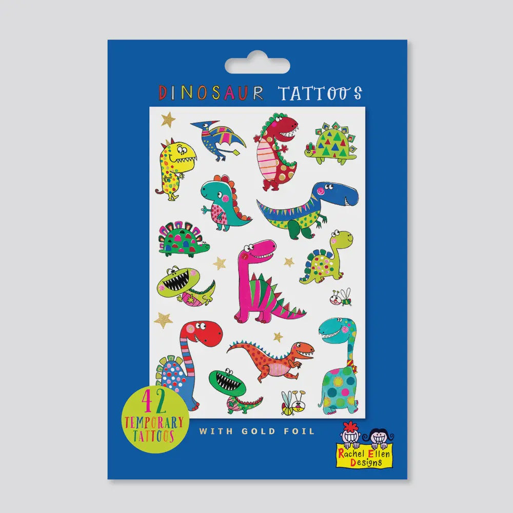 Children's Dinosaur Temporary Tattoos