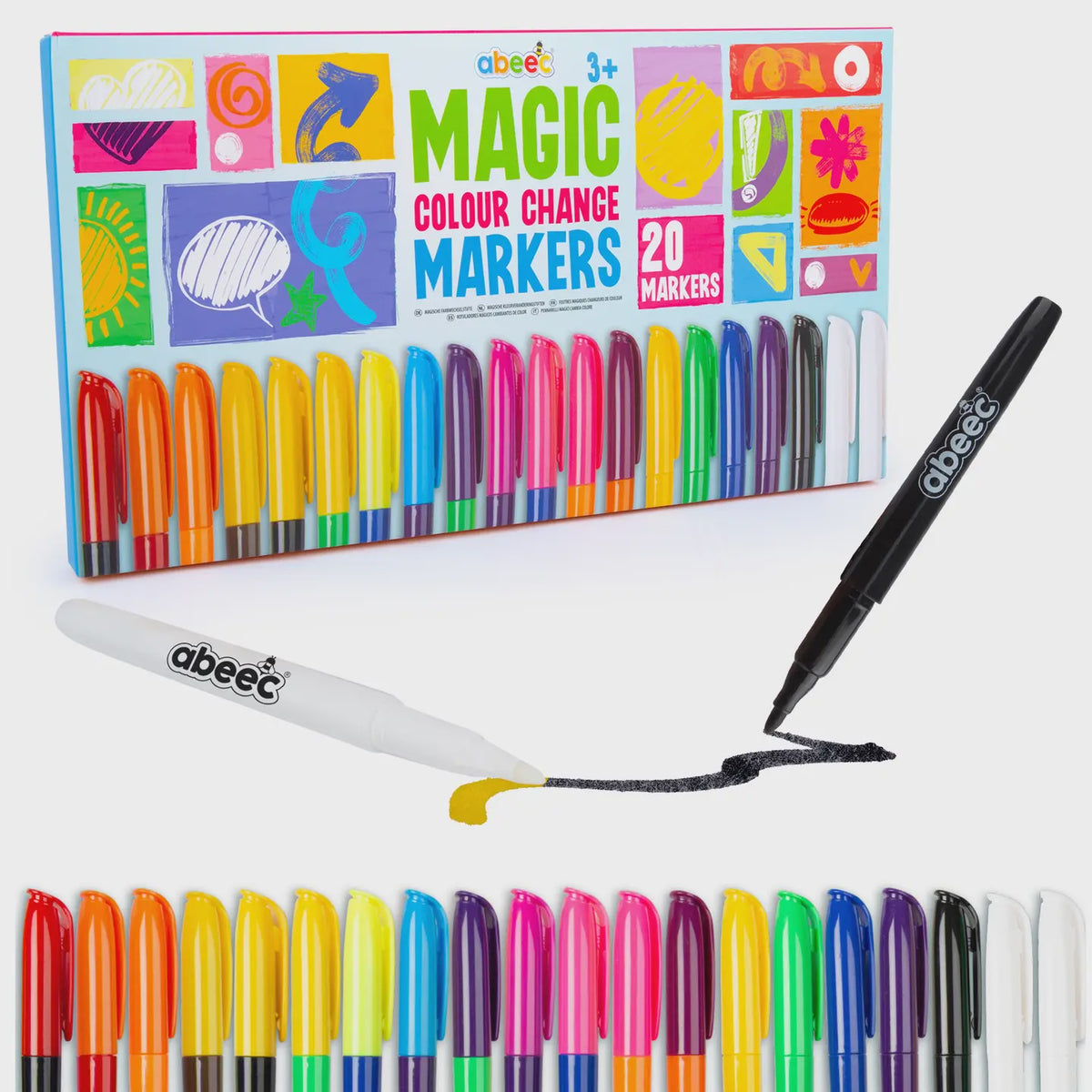 20 Magic Colour Change Markers