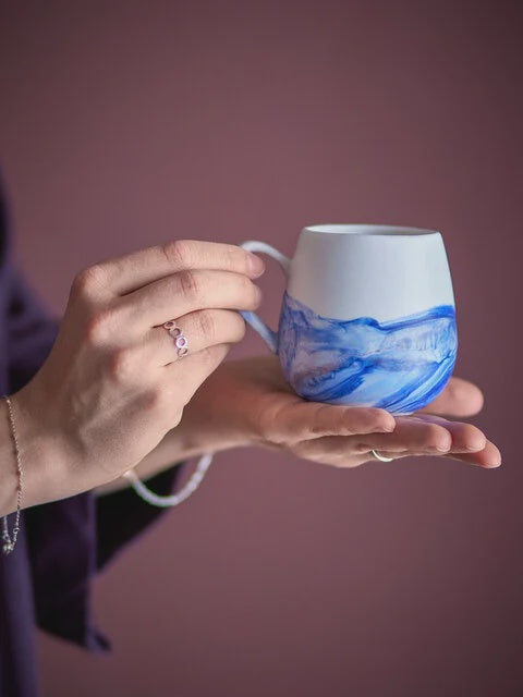 Lyra stoneware mug