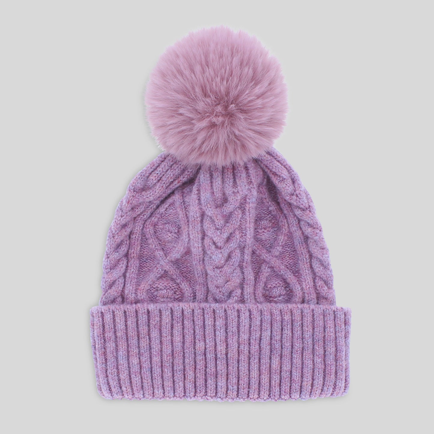 Ester Pom Pom Hat - Lilac
