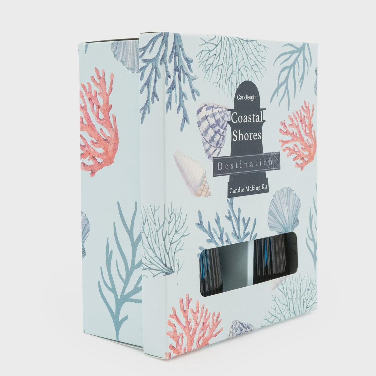 Coastal Shores Candle Making Kit with Seasalt Scent
