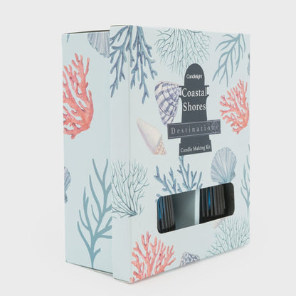 Coastal Shores Candle Making Kit with Seasalt Scent