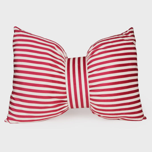 40 x 60 cm Velvet Bow Cushion