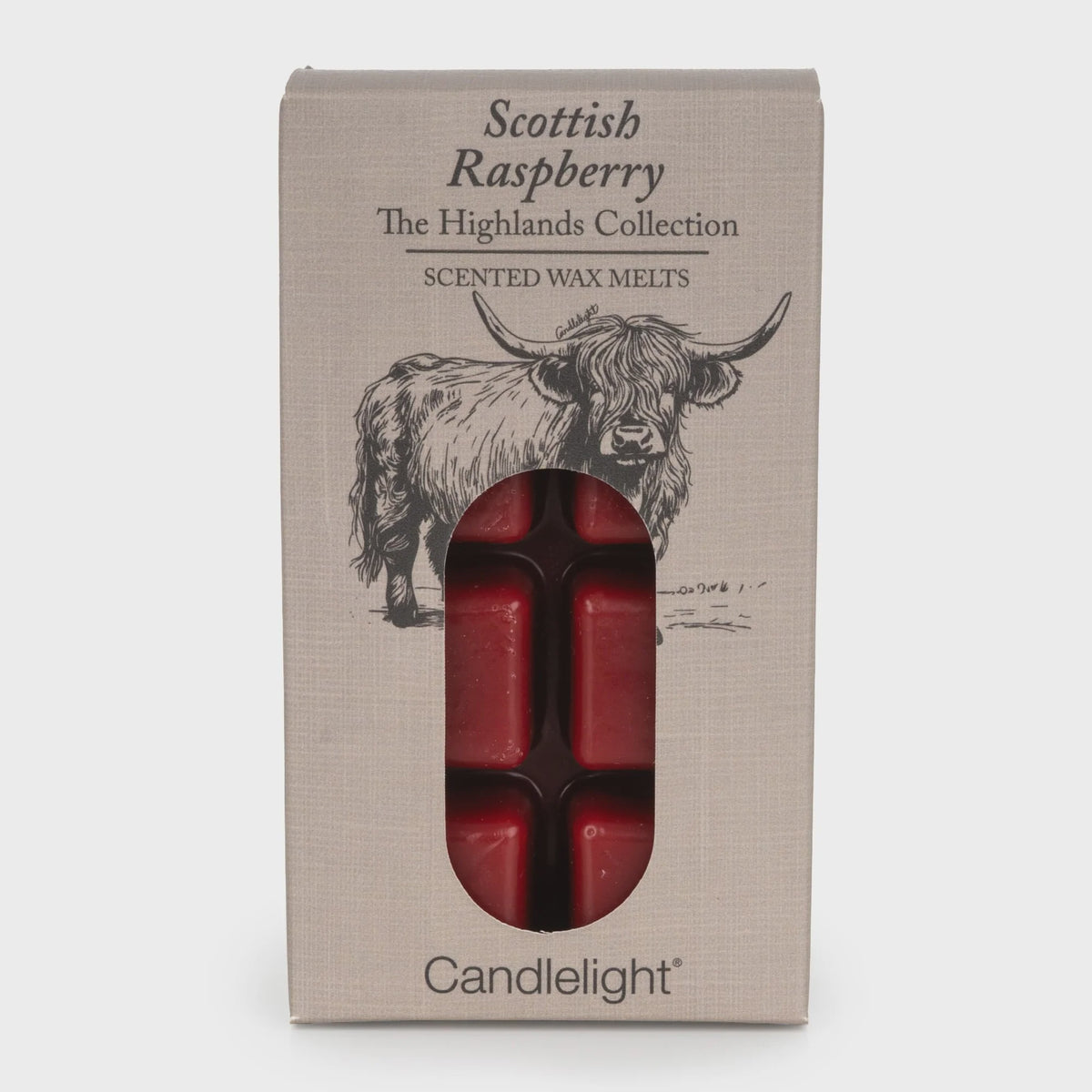 Scottish raspberry pack of 8 wax melts