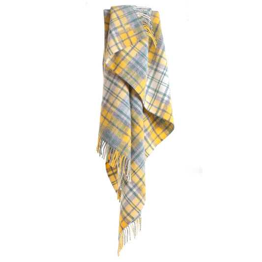 Cottage Pure New Wool Blanket | Ocean Throw 150 x 183cm