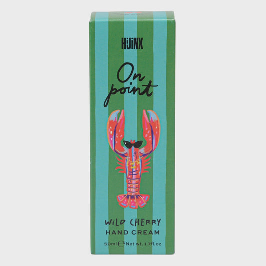 On point wild cherry hand cream