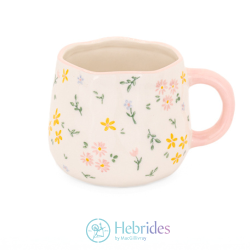 stoneware mug - spring bloom