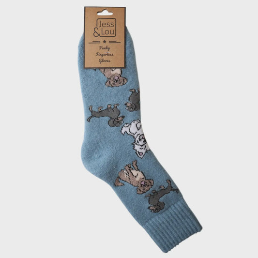 Blue Dogs Cosy Socks SL823
