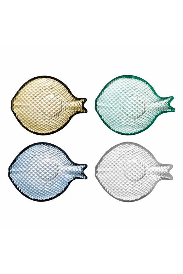 Yuta set of 4 fish dipping bowl