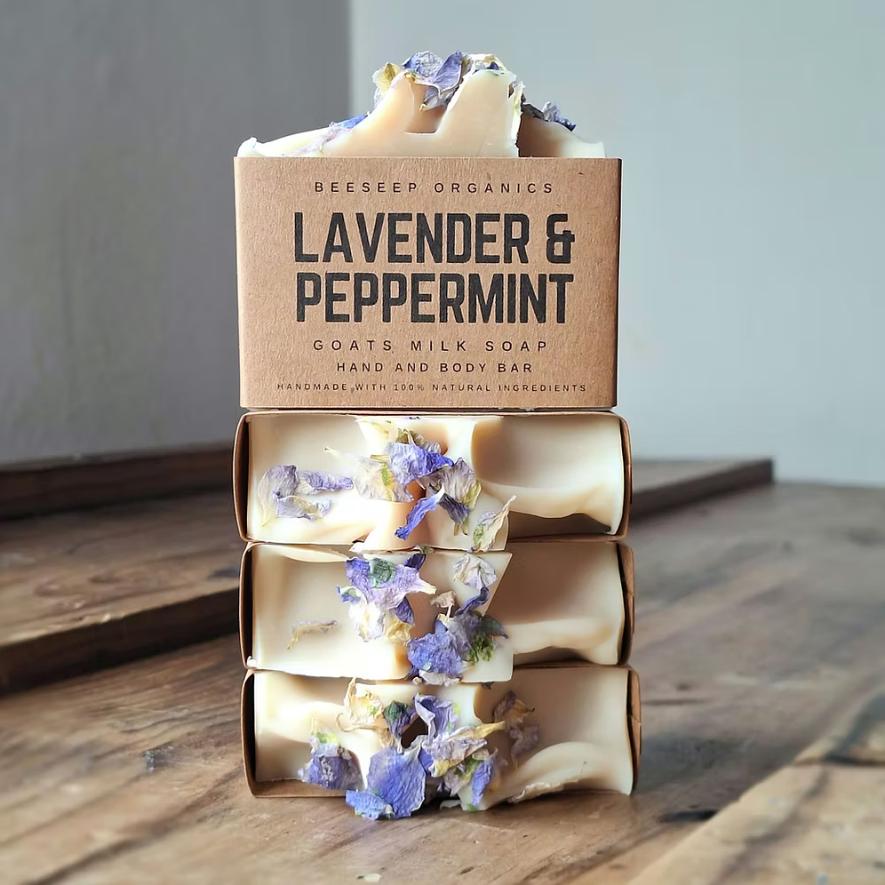 Lavender Peppermint Natural Soap