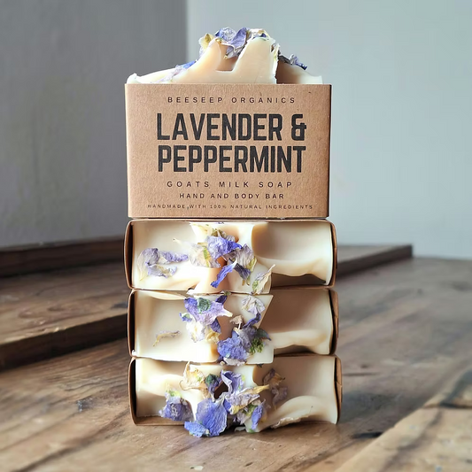 Lavender Peppermint Natural Soap