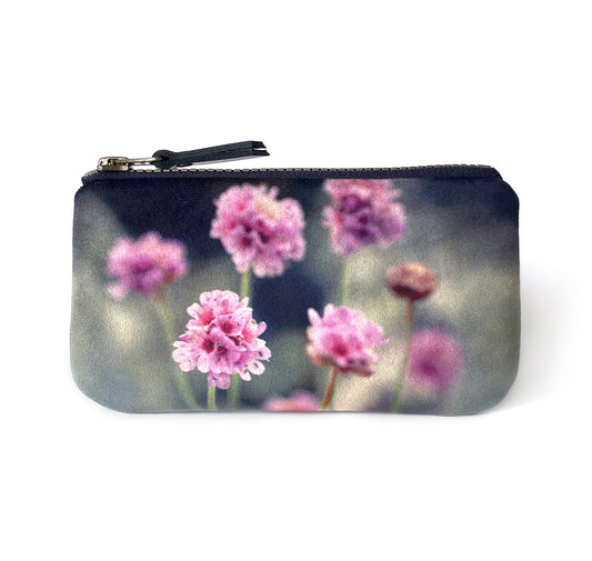 Seapink velvet zipper