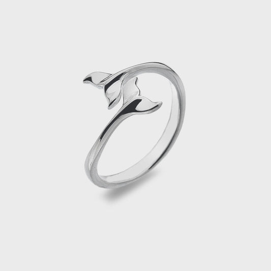 Whale tail ring